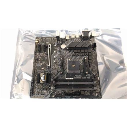 Taastatud. ASUS TUF GAMING A520M-PLUS | Asus TUF GAMING A520M-PLUS | Processor family AMD | Processor socket AM4 | DDR4 DIMM | Memory slots 4 | Supported hard disk drive interfaces 	SATA, M.2 | Number of SATA connectors 4 | Chipset  AMD A520 | Micro ATX |