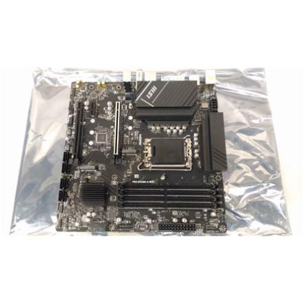 Taastatud. MSI PRO B760M-A WIFI 1700 | MSI PRO B760M-A WIFI | Processor family Intel | Processor socket  LGA1700 | Memory slots 4 | Supported hard disk drive interfaces SATA, M.2 | Number of SATA connectors 4 | Chipset Intel B760 | mATX | USED,