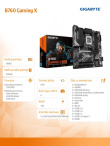 Gigabyte B760 GAMING X GEN5 s170 0 4DDR5 DP/HDMI ATX