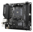 GIGABYTE A520I AC Emaplaat - Supports AMD Ryzen 5000 Series AM4 CPUs, 6 Phases Digital VRM, up to 5300MHz DDR4 (OC), 1xPCIe 3.0 M.2, WIFI, GbE LAN, USB 3.2 Gen1