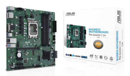 ASUS PRO B660M-C D4-CSM Intel B660 LGA 1700 micro ATX
