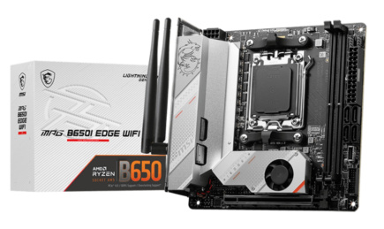 MSI MPG B650I EDGE WIFI Emaplaat AMD B650 Socket AM5 mini ATX