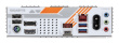 GIGABYTE B850M FORCE WIFI6E Emaplaat - AMD Ryzen 9000 Series CPUs, 8+2+2 Phases Digital VRM, up to 9600MHz DDR5 (OC), 1xPCIe 5.0 + 2xPCIe 4.0 M.2, Wi-Fi 6E, 2.5 GbE LAN, USB 3.2 Gen 2