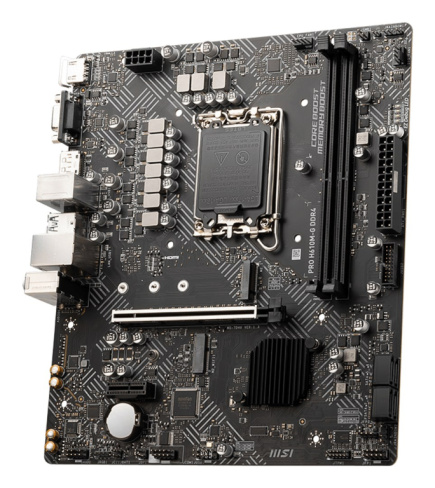 MSI PRO H610M-G DDR4 Motherboard Intel H610 LGA 1700 micro ATX