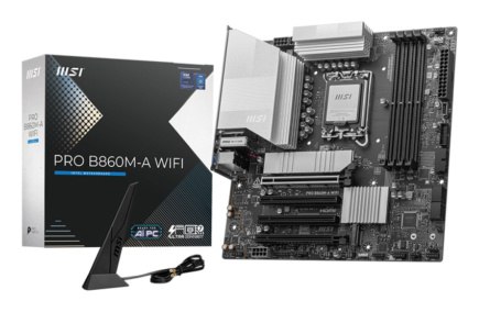 MSI PRO B860M-A WIFI Emaplaat Intel B860 LGA 1851 (Socket V1) micro ATX