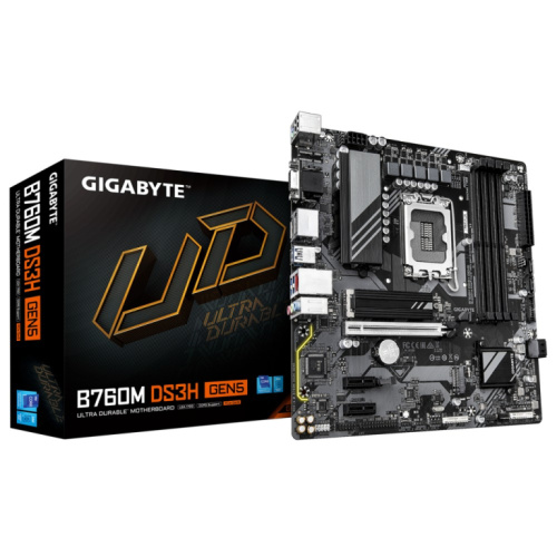 Gigabyte Motherboard B760M DS3H s1700 GEN5 4DDR5 HDMI/DP/DSUB mATX