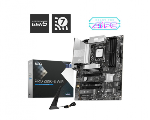 MSI Motherboard PRO Z890-S WIFI s1851 4DDR5 ATX