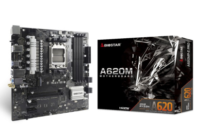Biostar A620MP-E PRO Emaplaat AMD A620 Socket AM5 micro ATX