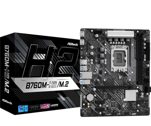 ASRock B760M-H2/M.2 s1700 2DDR5 DP/HDMI mATX