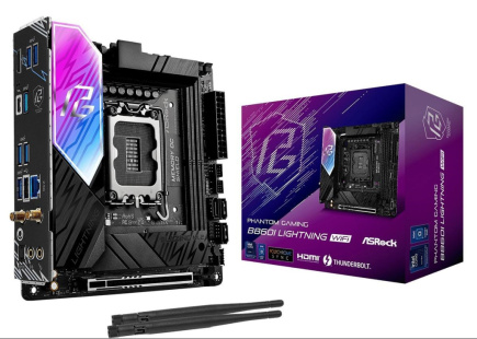 ASRock B860I Lightning WiFi Emaplaat