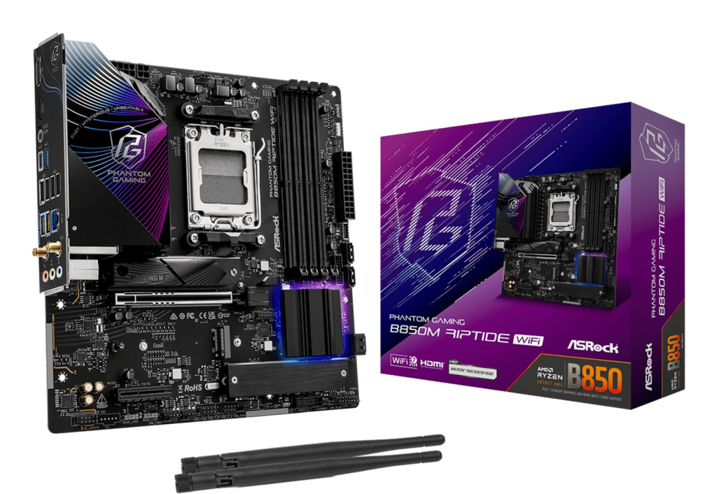 Tootefoto - Asrock Phantom Gaming B850M Riptide WiFi AMD B850 Socket AM5 micro ATX