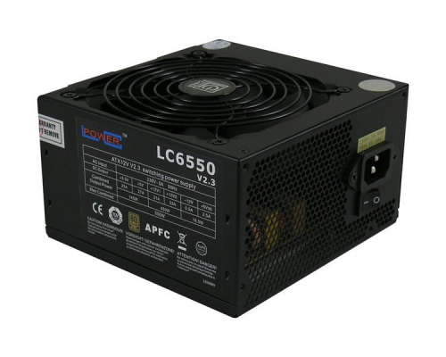 LC-Power LC6550 V2.3 power supply unit 550 W 20+4 pin ATX ATX Black