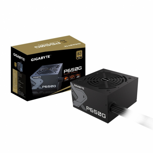 Gigabyte Power supply GP-P650G GOLD PFC 120mm hydraulic fan ATX