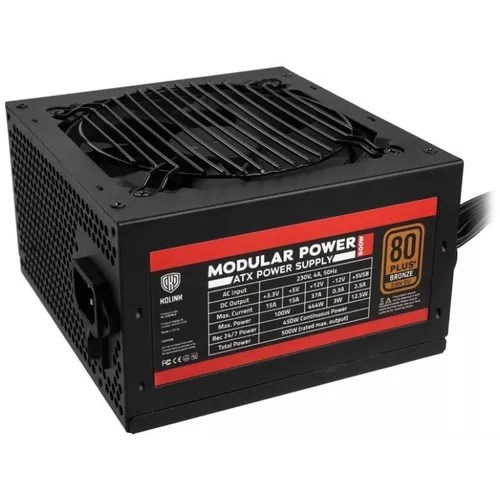 Kolink KL-500MV2 power supply unit 450 W 20+4 pin ATX ATX Black