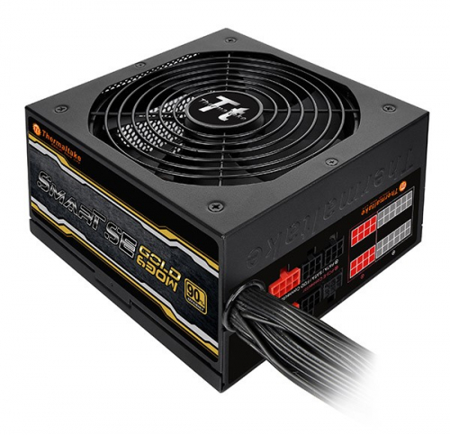 Thermaltake Power Supply Smart SE 630W Modular (up to 92%, 2xPEG, 140mm, Single Rail)