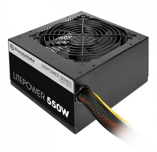 Thermaltake Litepower II Black 550W (Active PFC, 2xPEG, 120mm, Single Rail)