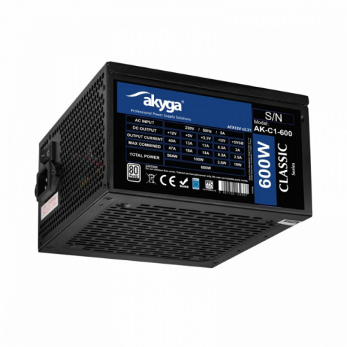 AKYGA AK-C1-600 ATX 600W PRO SERIES