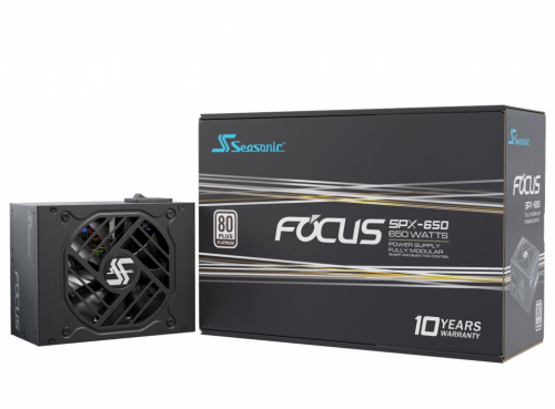 Seasonic FOCUS-SPX-650 power supply unit 650 W 20+4 pin ATX CFX Black