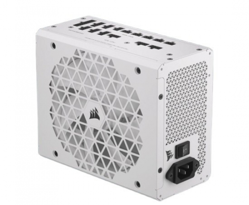 Corsair RM1000X SHIFT 80+ GOLD ATX power supply, white