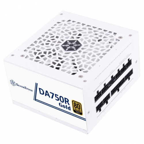 Silverstone DA750R Gold power supply unit 750 W 24-pin ATX ATX White