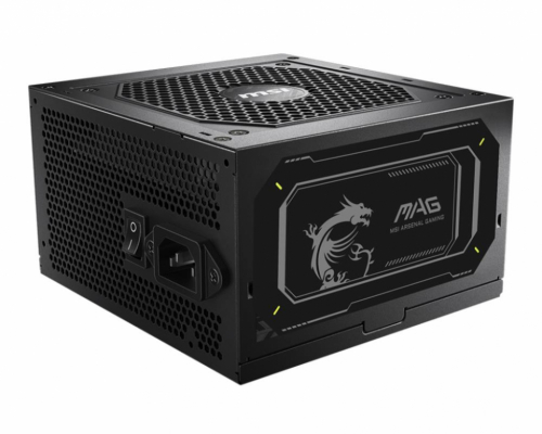 Power Supply|MSI|MAG A850GL PCIE5 II|850 Watts|Efficiency 80 PLUS GOLD|PFC Active|MAGA850GLPCIE5II