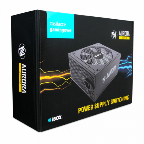 iBOX Power supply Aurora 500W 14 Fan gaming BOX