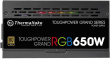 Thermaltake Modular power supply Toughpower Grand RGB 650W (80+ Gold, 4xPEG, 140mm)