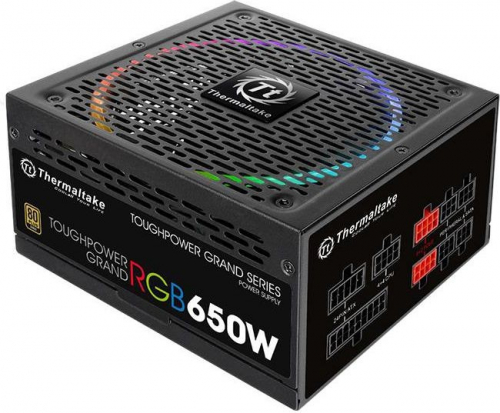 Thermaltake Modular power supply Toughpower Grand RGB 650W (80+ Gold, 4xPEG, 140mm)