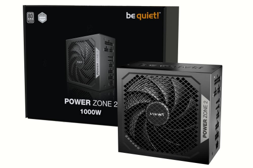 Power Supply|BE QUIET|POWER ZONE 2|1000 Watts|Peak Power 1070 Watts|Efficiency 80 PLUS PLATINIUM|MTBF 100000 hours|BP008EU