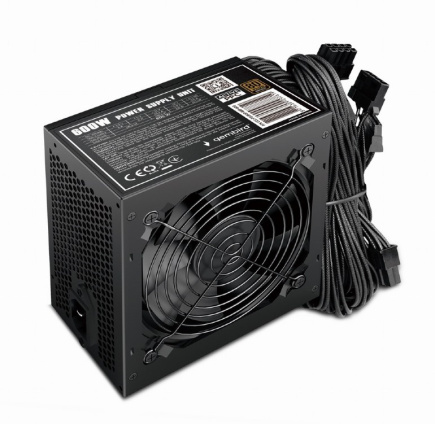 Gembird Power supply unit 600W active PFC 12 cm fan 80+Bronze color box