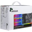 Power Supply INTER-TECH Argus RGB, 80PLUS Bronze, 500W, Retail, 1x140 Fan, 1x20+4Pin, 4+4Pin, 1xPCI-e 6+2Pin, 4x4Pin (Molex), 4xSATA, 1xFDD, rev 2.0