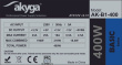 Akyga AK-B1-400 power supply unit 400 W 20+4 pin ATX ATX Green