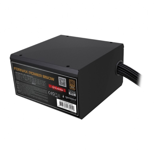Gembird Power supply Fornax Power 850W 80+Bronze active PFC 120mm fan