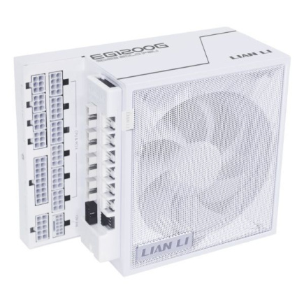 Lian Li EDGE GOLD 1200 80 PLUS Gold Netzteil, PCIe 5.1, ATX 3.1 - 1.200 Watt, weiß, inkl. USB-Hub
