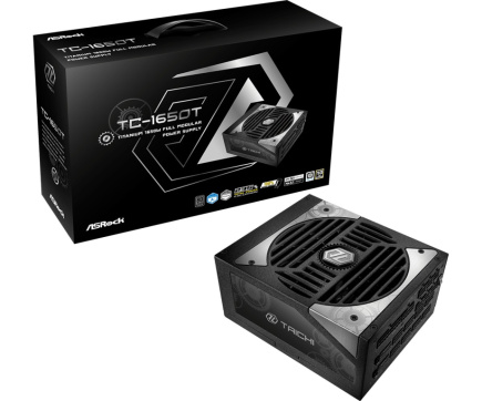 ASRock Power supply TC-1650T 1650W 80PLUS TITANUM full modular