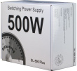 Inter-Tech SL-500 Plus power supply unit 500 W 20+4 pin ATX ATX Silver