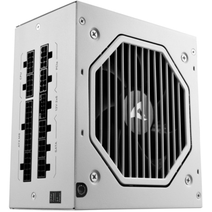 850W Sharkoon Rebel P20 850 White (wei, 1x 12 Pin High Power Anschluss, 4x PCIe, Kabelmanagement, 850 Watt)