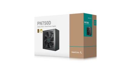 Power Supply|DEEPCOOL|PN750D|750 Watts|Efficiency 80 PLUS GOLD|PFC Active|MTBF 100000 hours|R-PN750D-FC0B-EU-V2