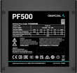 DeepCool PF500 power supply unit 500 W 20+4 pin ATX ATX Черный