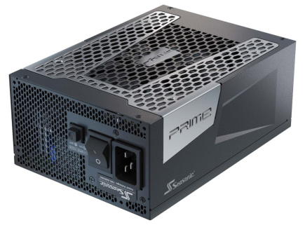 Seasonic Prime TX-1600, 80 PLUS Titanium Power Supply, modular, ATX 3.0, PCIe 5.0 - 1600 Watt