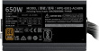Cooler Master MWE Bronze 650 V3 230V power supply unit 650 W 24-pin ATX ATX Black