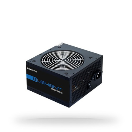 Chieftec ELP-600S power supply unit 600 W 20+4 pin ATX PS/2 Must