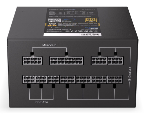 ENDORFY Supremo FM5 Gold 750 W power supply unit 18+10 pin ATX ATX Must