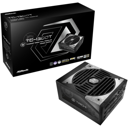 1300W ASRock Taichi Series TC-1300T 1300W ATX 80+ Titanium Must retail