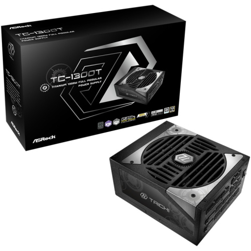 1300W ASRock Taichi Series TC-1300T 1300W ATX 80+ Titanium Must retail