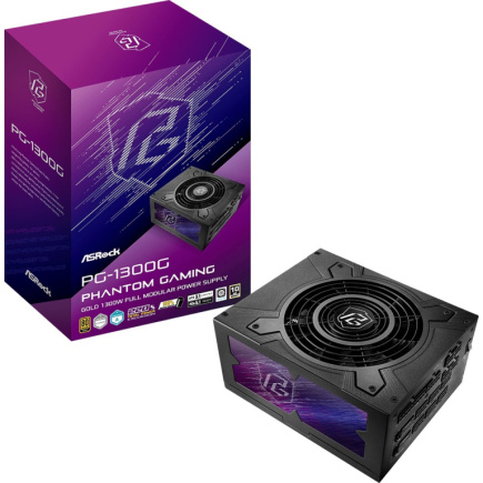 1300W ASRock Phantom Gaming PG-1300G 1300W ATX 80+ Gold Must retail