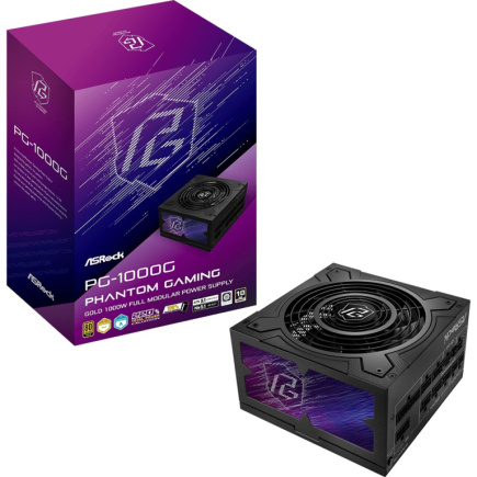 1000W ASRock Phantom Gaming PG-1000G 1000W ATX 80+ Gold Must retail