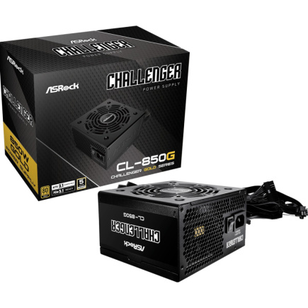 850W ASRock Challenger Series CL-850G 850W ATX 80+ Gold Must retail