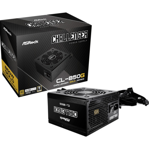 850W ASRock Challenger Series CL-850G 850W ATX 80+ Gold Must retail