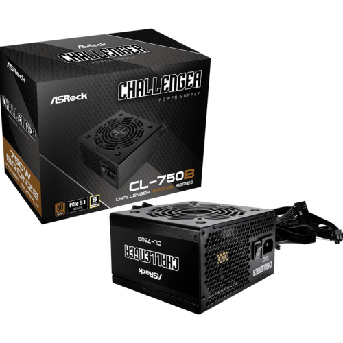 750W ASRock Challenger Series CL-750B 750W ATX 80+ Bronze Must retail